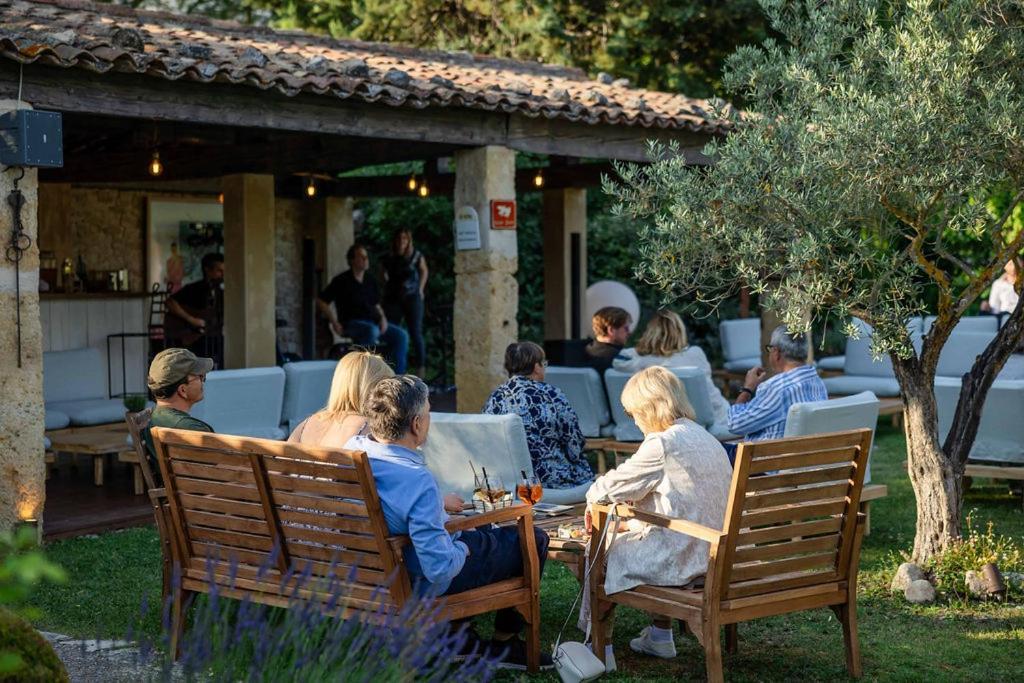 ホテル La Ferme De La Huppe ゴルド エクステリア 写真
